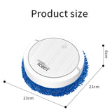 HULIANFU Intelligent Automatic Electric Mopping Robot Household Wet and Dry Mopping USB Charging Home Cleaner Robot