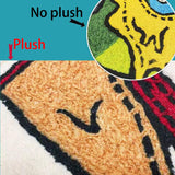 HULIANFU Sneaker Carpet Popular Fashion Rugs Living Room Decoration Bedroom Parlor Children Room Area Rug Mat Soft Flannel Rug and Carpet