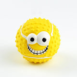 HULIANFU Pet Dog Toy Interactive Rubber Balls Pets Dog Cat Puppy ElasticityTeeth Ball Puppy Chew Toys Tooth Cleaning Balls Toys for Dogs