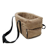 HULIANFU Portable Cat Dog Bed Travel Central Control Car Safety Pet Seat Transport Dog Carrier Protector For Small Dog Chihuahua Teddy