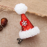 HULIANFU  1/2pcs Cute Deer Ear Hairpins Christmas Barrettes Hair Decorationd Beautiful Deer Antlers Hair Clips Hair Accessories Girls Gift