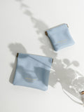 HULIANFU Lady Cosmetic Bag Small Portable Airpods Protective Sleeve Mini Bag Earphone Sundries Lipstick Storage Bag PU Leather Small Bag