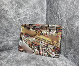 HULIANFU Metal Rolling Tray Portable Rolling Plate for Smoking-180*125mm/7*5in
