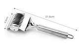 HULIANFU Manual Noodle Cutter Multifunctional Noodle Rolling Press Stainless Steel Noodle Knife Kitchen Manual Noodle Tool Ferramentas