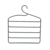 HULIANFU Multifunctional Household Plastic Pants Rack Trousers Clothes Hanger Wardrobe Closet Organizer Adult Silk Scarf Tie Storage Rack