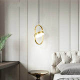HULIANFU Modern Led Pendant Lights Fixture Bedroom Kitchen Dining Room Hanging Lamps Luminaire Suspension Gold Home Decoration Lighting