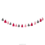 HULIANFU Nordic Cotton Rope Wooden Bead Garland with Tassel Wall Hanging Nursery Props Ornament Kids Baby Room Decor S24 20 Dropship