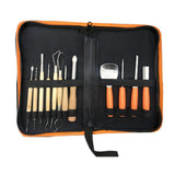 HULIANFU Pumpkin Carving Tool Kit Stainless Steel Pumpkin Lantern Tools Set Halloween Decoration Cutters