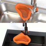 HULIANFU Kitchen Leftover Sink Strainer Sink Swan Drain Basket General  Fruit and Vegetable Drain Basket Multifunctional Drain Basket