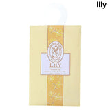 HULIANFU Natural Fragrances Hanging Spices Bag Wardrobe Deodorizing Paper Sachets Aromatherapy Bag Cabinet Air Fresheners