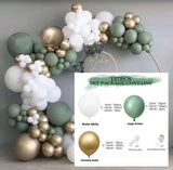 HULIANFU Macaron Orange Balloon Arch Garland Kit Happy Birthday Balloon Decoration Baby Shower Party Wedding Valentine Party Supplies