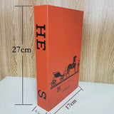 HULIANFU Luxury Fake Books for Decoration Openable Simulation Book Storage Box Coffee Table Books Villa Hotle Home Decor Shooting Props