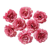 HULIANFU 2023 Silk Rose Artificial Flowers 5cm Fake Flowers Head For Home Decor Bedroom Wedding Marriage Decoration DIY Bride Wreath Accessory