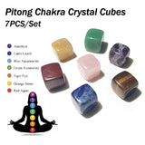 HULIANFU Raw Crystal Natural Stone Ice Tartar Mold Cube Reiki Healing Quartz Home Decoration Collection Gift Whiskey Crushed Chakra Jade