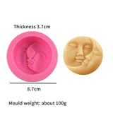 HULIANFU U Shape Scented Candle Mold Food Grade Silicone Mold DIY 3D Aromatherapy Candle Mould  Candle Making Supplies Home Wedding Decor