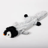 HULIANFU New Cute Plush Toys Squeak Pet Wolf Rabbit Animal Plush Toy Dog Chew Squeaky Whistling Involved Squirrel Dog Toys