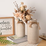 HULIANFU 2023 Autumn Artificial Flowers 43cm Silk Rose Flower Bouquet Arrangement Luxury Fake Flower Wedding Living Room Decoration