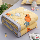 HULIANFU Spring Summer Quilting Quilt Home Air Conditioning Quilts for Adult Kids Washable Soft Cozy Queen Size Comforter Blanket 150x200