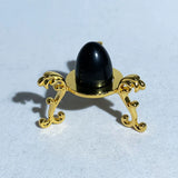 HULIANFU Natural Crystal Stone Egg Polished Agate Quartz Obsidian Minerale Jewelry Transfer Home Decoration Healing Craft DIY Gift Toy