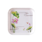 HULIANFU Snack Platter Snack Dish Small Bone Dish Spit Bone Dish Melamine Plate Small Plate Household Bone Bone Small Dish Cake Plate