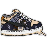 HULIANFU Sneaker Carpet Popular Fashion Rugs Living Room Decoration Bedroom Parlor Children Room Area Rug Mat Soft Flannel Rug and Carpet