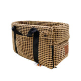 HULIANFU Portable Cat Dog Bed Travel Central Control Car Safety Pet Seat Transport Dog Carrier Protector For Small Dog Chihuahua Teddy