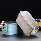 HULIANFU lunch box for kids bento box picnic tableware Plastic storage container	lunchbox Packed lunch boxes thermal lunch boxes for food