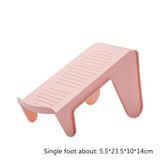 HULIANFU New Wall Mounted Shoe Rack Bathroom Home Shoe Organizer Space Saving Slippers Hanger Punch-free Wall Hanging Storage Rack