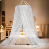 HULIANFU  YanYangTian  New Domed mosquito net pink girl Canopy over the bed foldable Mosquito net door baby crib anti-mosquito