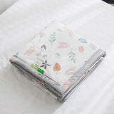 HULIANFU Svetanya Print Thin Quilt Soft Throws Blanket (no Pillowcase)