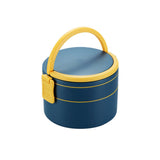 HULIANFU Thermal Lunch Box Portable Food Container With Spoon Microwave Vaccum Bowl Bento For Kids Picnic Insulated Lunch Box Three Layer