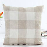HULIANFU Simple Square Tassel European Style Sofa Pillow Ins Cushion Retro Style Throw Pillow Home Decorative Cushion Cover Without Core
