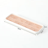 HULIANFU Sink Soap Organzier Rack Plastic Bathroom Storage Trays Sponge Holder Tableware Drain Storage Dish Kitchen Storage Accessories