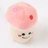 HULIANFU Pet Toys Plush Squeaky Toy Bite-Resistant Clean Dog Chew Puppy Training Toy Soft Banana Bone Vegetable Fruit Pet Supplies