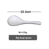 HULIANFU White Dinner Plate Set Ceramic Kitchen Plate Tableware Set Food Dishes Rice Salad Noodles Bowl Soup Kitchen Cook Tool 1pc