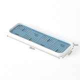 HULIANFU Sink Soap Organzier Rack Plastic Bathroom Storage Trays Sponge Holder Tableware Drain Storage Dish Kitchen Storage Accessories