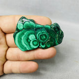 HULIANFU Natural Light Shooting Rock Mineral Specimens Malachite Rocks Witchcraft Crystal and Stone Healing Home Spirit Decor Gifts