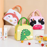 HULIANFU Portable Insulated Thermal Picnic Food Lunch Bag Box Cartoon Tote Food Fresh Cooler Bags Pouch For Women Girl Kids Children Gift