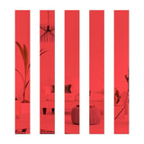 HULIANFU Self-adhesive 10pcs Mirror Surface 3D Acrylic Strip Wall Sticker Living Room TV Back Drop DIY Art Wall Ceiling Edging Edge Decor