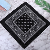 HULIANFU Tie Dye Bandana Cotton Paisley Bandanas Headbands Cowboy Handkerchiefs for Men and Women Colorful Hip-Hop Cycling Outdoor