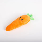 HULIANFU New Cute Plush Toys Squeak Pet Wolf Rabbit Animal Plush Toy Dog Chew Squeaky Whistling Involved Squirrel Dog Toys