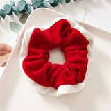 HULIANFU 2023 Christmas Silk Headband Merry Christmas Decorations for Home Xmas Gift Natale Navidad  Cristmas Ornaments New Year 2023 Noel