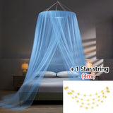 HULIANFU   YanYangTian Bed Canopy on the Bed Mosquito Net Summer Camping Repellent Tent Insect Curtain Foldable Net living room Bedroom
