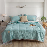 HULIANFU   YanYangTian Summer bedspread quilted blankets Air conditioning quilt bed linen for single bed Couple bed quilt 150 Single duvet