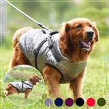 HULIANFU Pet Harness Vest Clothes Puppy Clothing Waterproof Dog Jacket Winter Warm Pet Clothes For Small Dogs Shih Tzu Chihuahua Pug Coat