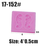 HULIANFU New Mini Flowers Series Silicone Mold DIY Handmade Fondant Cake Baking Chocolate Sugar Cake Tool Resin Polymer Clay Making Mould