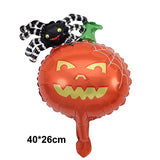 HULIANFU Large 86x165cm Skeleton Man Balloons Halloween Decorations Globos Scary Halloween Skull Ballons Halloween Party Home Decorations