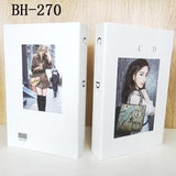 HULIANFU Ins Fashion Fake Books for Decoration Home Decor Coffee Table Book Simulation Prop Book Model Hotel Room Unopenable Box Book
