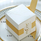 HULIANFU Wedding Favors Gift Box Souvenirs Gift Box With Ribbon Candy Boxes For Christening Baby Shower Birthday Event Party Supplies