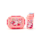 HULIANFU Unicorn Kawaii Bento Lunch Box Water Bottle for Kids Girls Boys Children School Kindergarten Mini Snack Sandwich Food Container